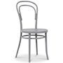 Bentwood stol No14 Klassiker - Lysegr