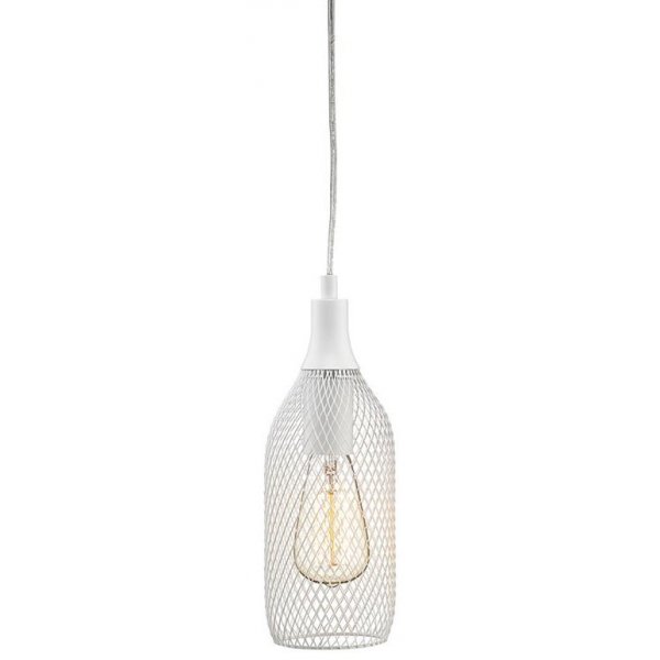 Grid vindueslampe - Hvid