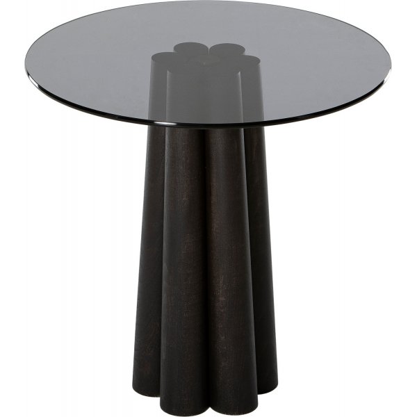 Thales sofabord 50 cm - Mrkegr/sort