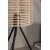 Wicky bordlampe - Sort/rattan