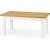 Arlinda spisebord 160-250 cm - Hvid/eg