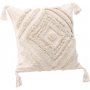 Vildt pudebetrk 45 x 45 cm - Rhvid