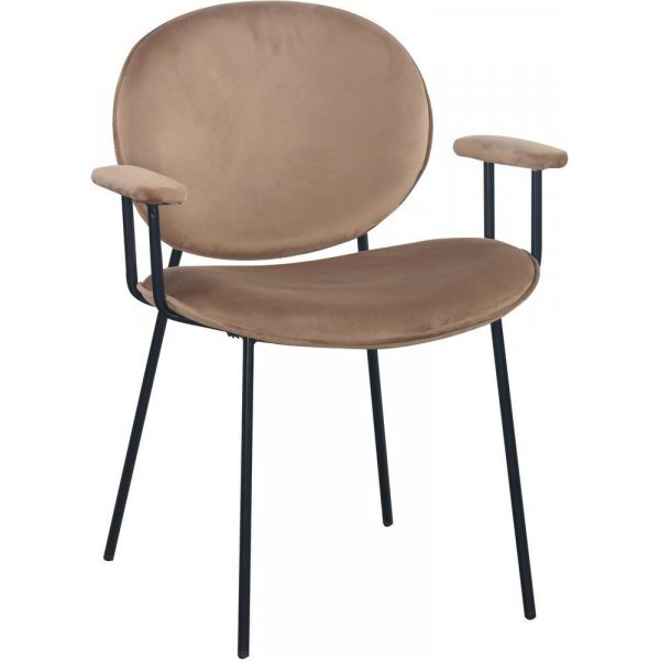 Palle lnestol - Beige (fljl) / sort