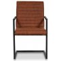 Oliver spisestol - Vintage brun