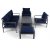 Djursvik udendrsgruppe, 3-personers sofa med lnestole, bord og skammel