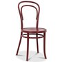 Bentwood Stol No14 Klassiker - Burgundy