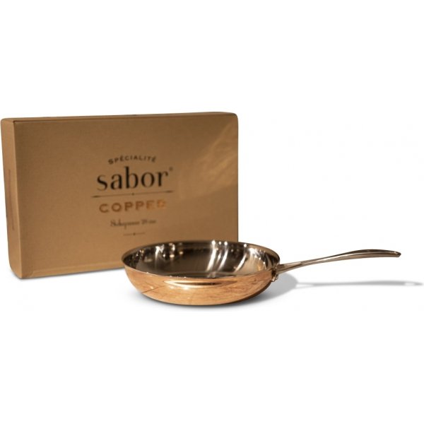 Sabor kobber stegepande 28 cm