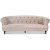 Chesterfield Oxford 3-pers. Sofa - Beige fljl