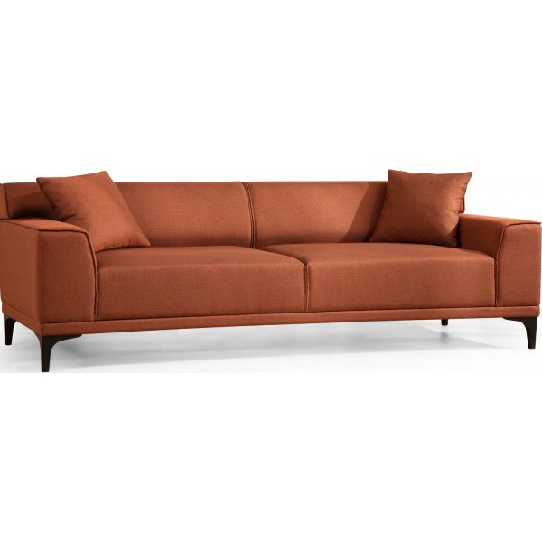 Petra 3-personers sofa - Orange
