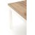 Callahan spisebord 90-125 x 90 cm - Craft eg/hvid