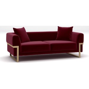 Magenta 2-personers sofa - Rd