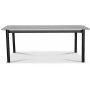 Wayne Spisebord 180x90 cm - Lysegr marmor (Foliering)