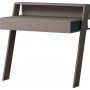 Cowork skrivebord 94x50 cm - Lys ruskind/turkis