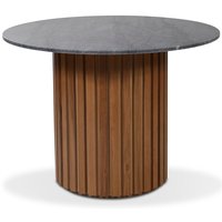 Matisse rundt spisebord i marmor D105 cm - Eg / marmor (Grå) Matisse rundt spisebord i marmor D105 cm - Eg / marmor (Grå)