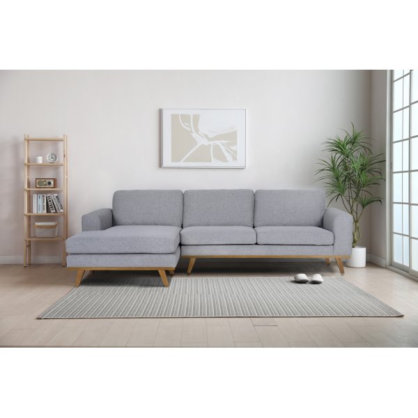 Sofa med vendbar divan gr 283 cm