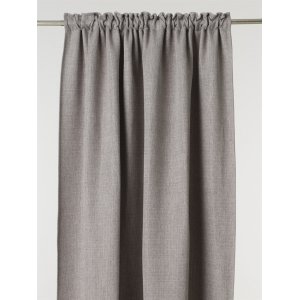 Grå gardinlængde 2-pak 135 x 240 cm - Grå mørklægning Grå gardinlængde 2-pak 135 x 240 cm - Grå mørklægning