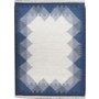 Kilim tæppe Karlskrona - Blå - 80x280 cm