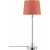 Liam bordlampe - Krydret orange/krom - 56 cm