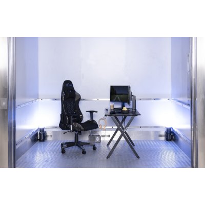 Alpha gaming stol - Sort/gr