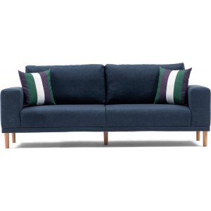 Franz 3-personers sofa - Mrkebl