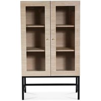 Carl vitrineskab (Highboard) - Whitewash eg Carl vitrineskab (Highboard) - Whitewash eg