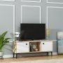 Paridon mediebnk - Safir/eg/hvid