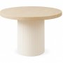 Udendrsgruppe: 4 stole og spisebord 122 beige - Merca/Pino