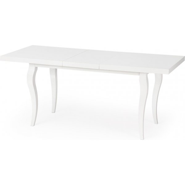 Lorens spisebord, der kan udvides 160-240 cm - Hvid Hjglans
