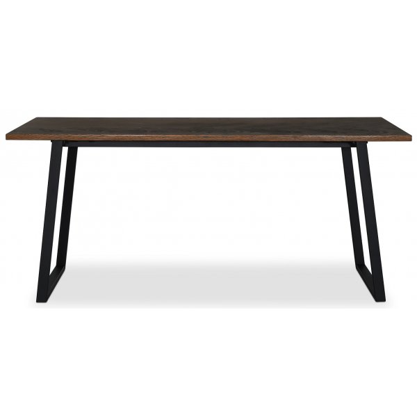 Edge spisebord 140x90 - Brownstained fishbone