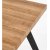 Gladwyn udtrkkeligt spisebord med sommerfugl 160-220 x 90 cm - Valnd/sort