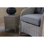 Solhaga udendrs mbelst 2 lnestole med bord - Gr polyrattan