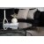 Kvsta sofabord 100 cm - Sort/glas
