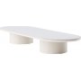 Narvik sofabord 190 x 60 cm - Beige sintrede sten