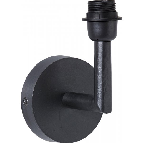 Columbus vglampe - Rustik sort - 22 cm