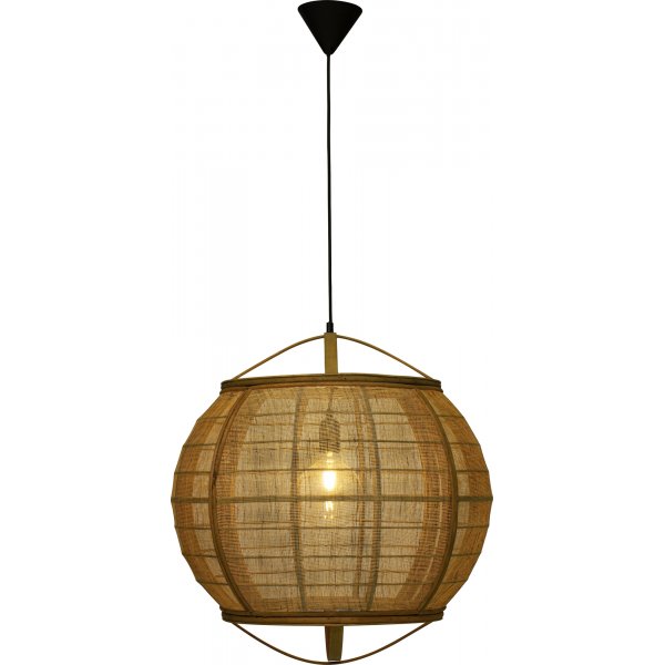 Borneo loftslampe 58 cm - Natur