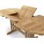 Salt ovalt spisebord i teak 150-210 cm butterfly - Teak + Mbelplejest til tekstiler