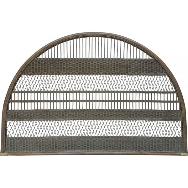 Meyama sengegavl brun rattan 180 cm