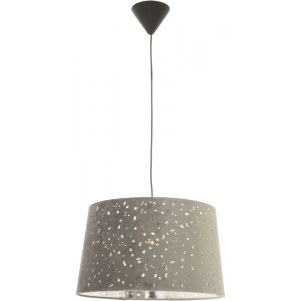 Tilfldig loftslampe - Gr/slv