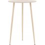 Plaza barbord 70 cm - Whitewash