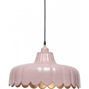 Wells loftslampe - Pink/guld - 43 cm