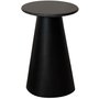 Lance lampebord H58,5 cm - Marmor (sort) / metalplade
