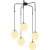 Ozon loftlampe 4446 - Sort/hvid