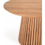 Salt rundt kegleformet spisebord D120 cm - Teaktr
