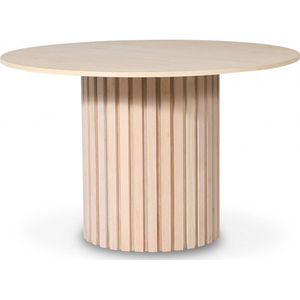 PiPi rundt spisetbord 120 cm - Whitewash