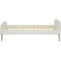 Softline seng 90 x 200 cm - Hvid