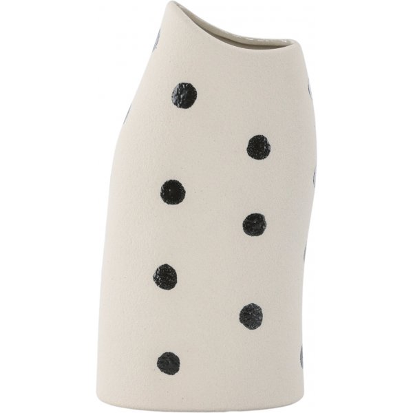 Ernst vase - Sort/Hvid