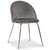 Giovani Velvet stol - Lysegr/krom + Mbelplejest til tekstiler