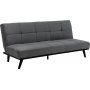 Enna 2,5-personers sovesofa - Gr/sort