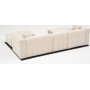 Beyza mini divan sofa venstre - Creme