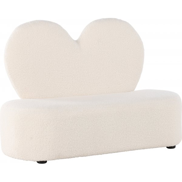 Brnesofa - Hvid bamse